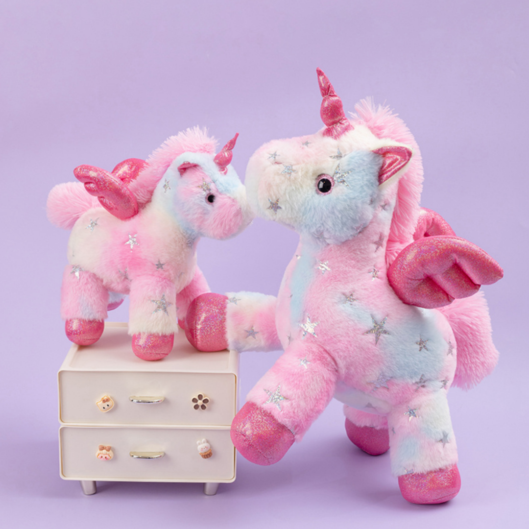 Unicorn Stuffed Toy - 25cm Star Unicorn Plush Toy Magical