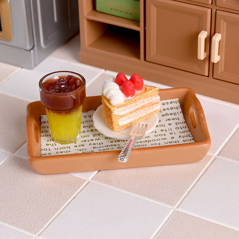 Kids Toys Play - 1set Miniature Dollhouse Sumilation Mini Milk