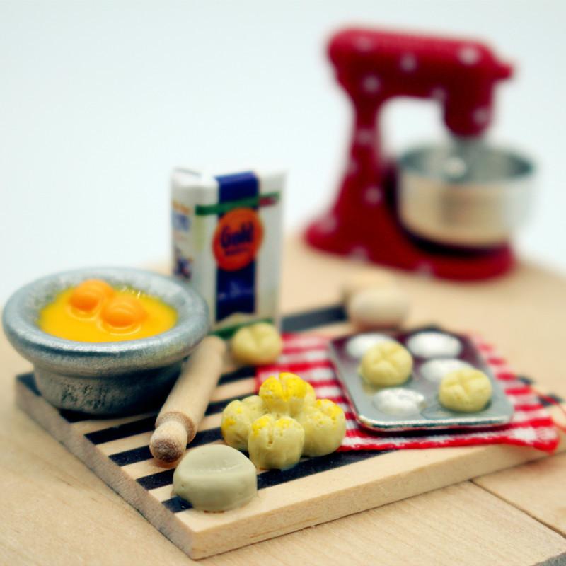 Kids Toys Play - Dollhouse Food Toy Pastry Making Station