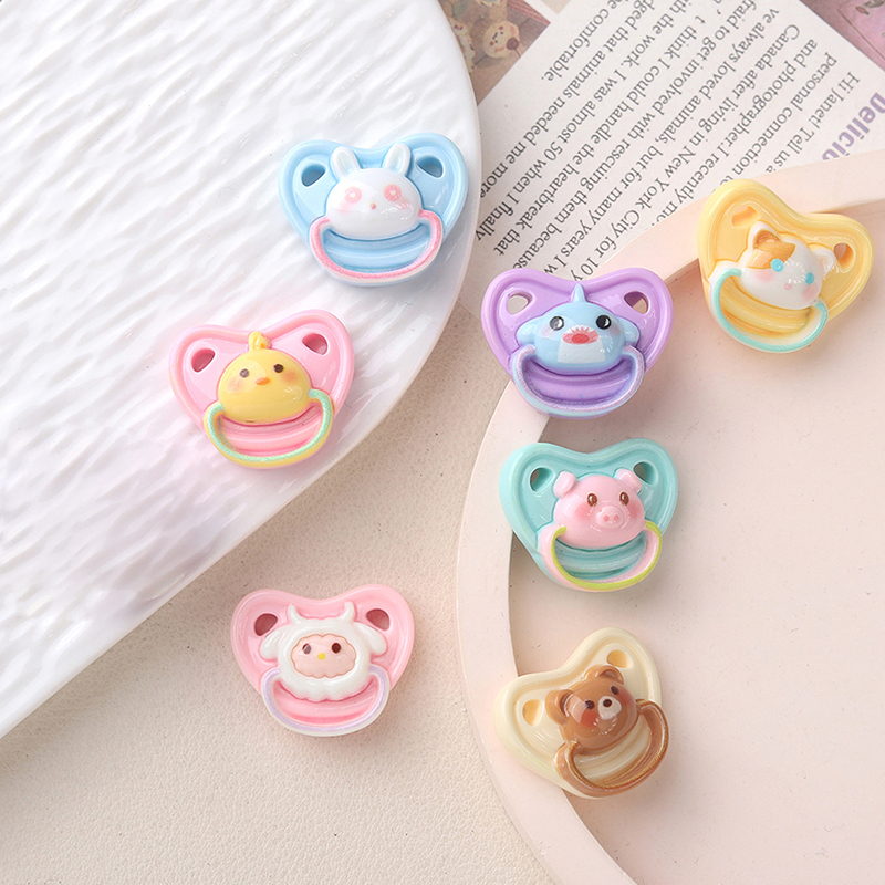 Kids Toys Play - 10Pcs Lovely Mini Doll Pacifier Play