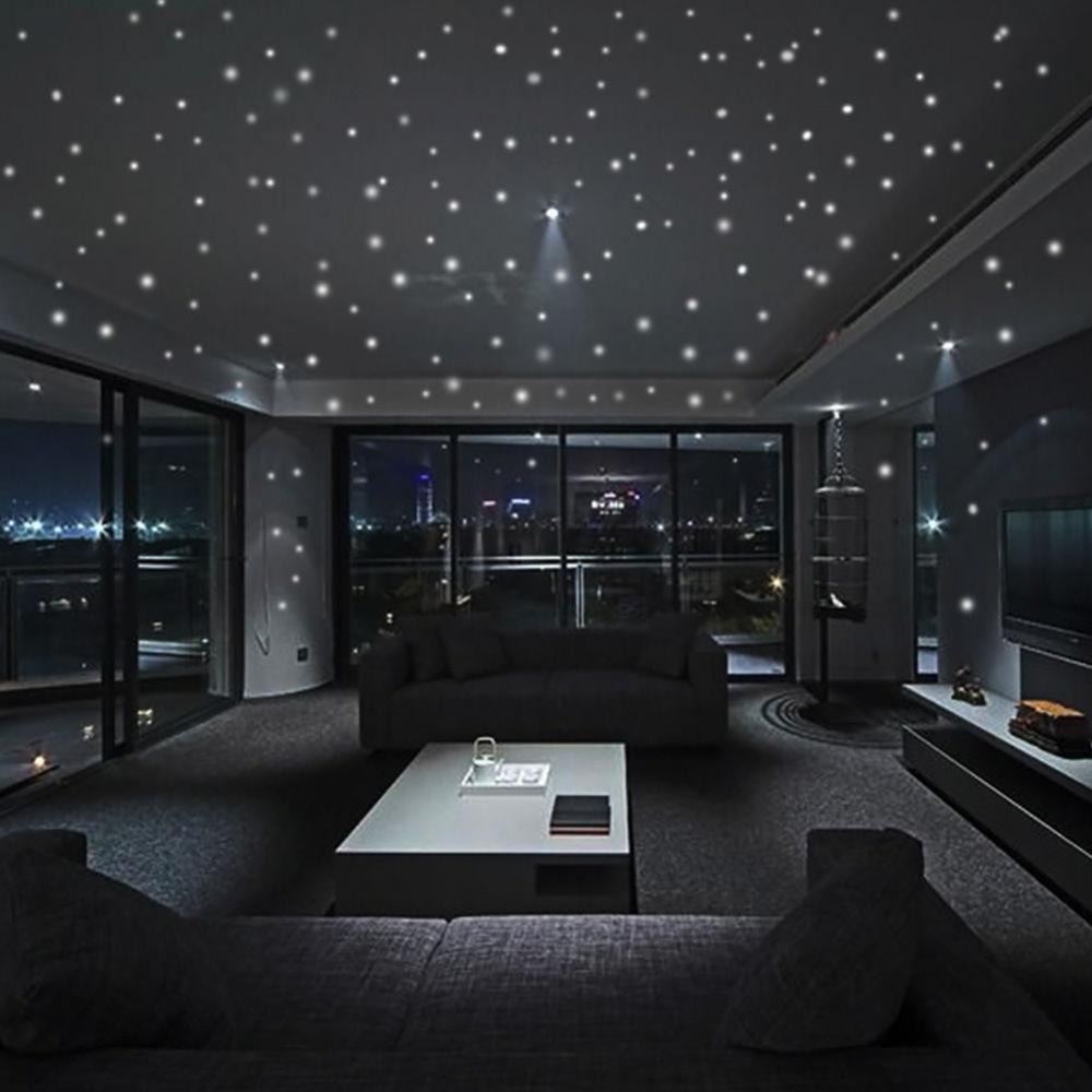 407 Pcs Round Dots Wall Sticke - Glow In Dark Stars incelemesi ve fiyatı