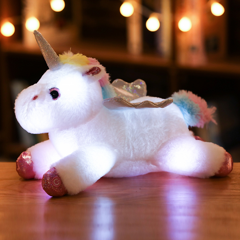 Glowing Unicorn Plush Toy with - Unicorn Stuffed Toy incelemesi ve fiyatı
