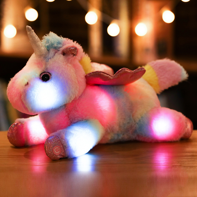 Glowing Unicorn Plush Toy with - Unicorn Stuffed Toy incelemesi ve fiyatı