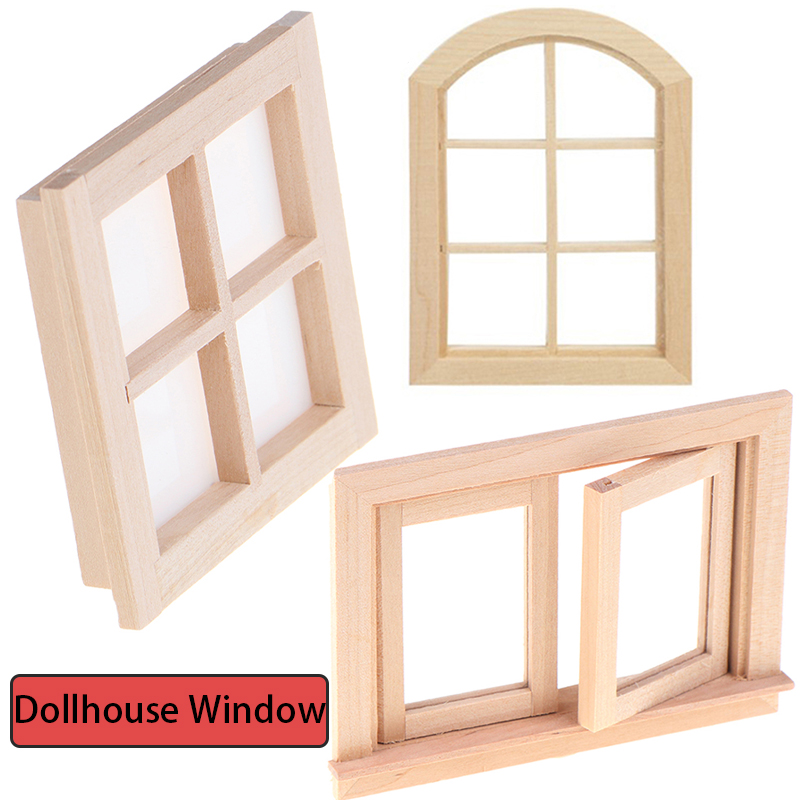 1pcs  DIY Double Window 1/12 D - Kids Toys Play incelemesi ve fiyatı
