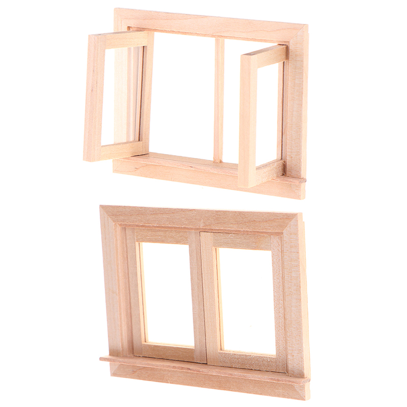 1pcs  DIY Double Window 1/12 D - Kids Toys Play incelemesi ve fiyatı