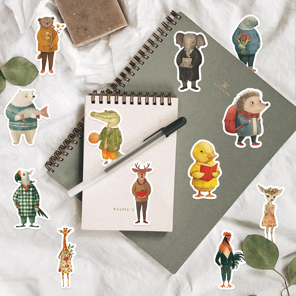 50pcs Vintage Animals Cliparts - Kids Toys Clipart incelemesi ve fiyatı