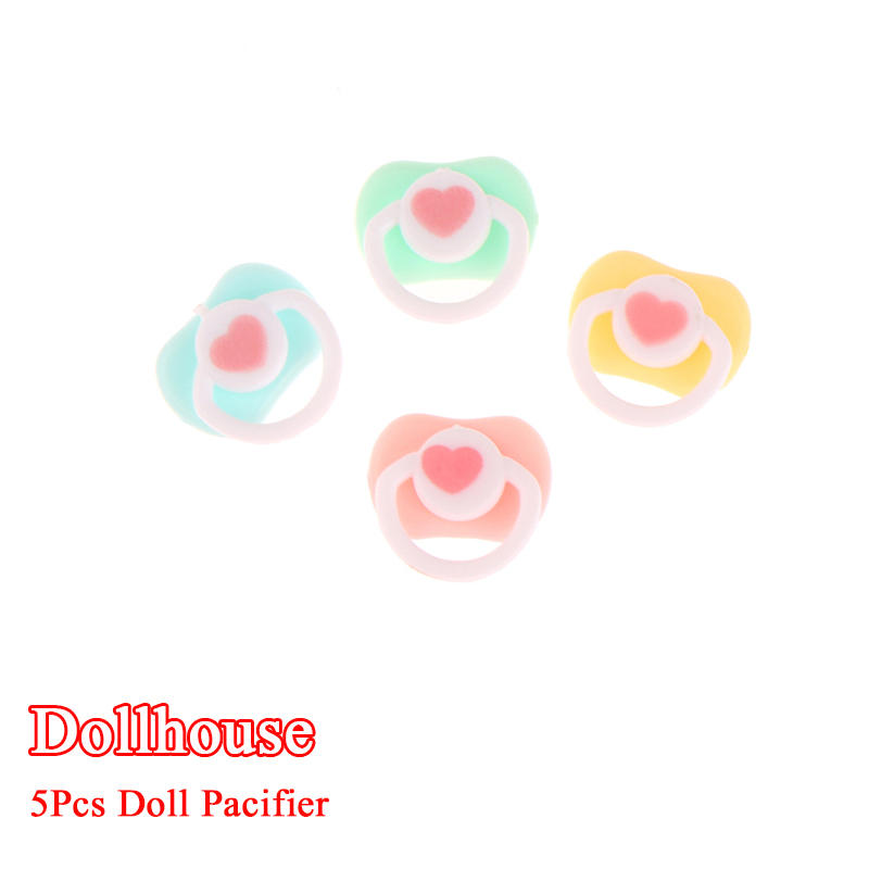 5Pcs Lovely Mini Doll Pacifier - Kids Toys Play incelemesi ve fiyatı