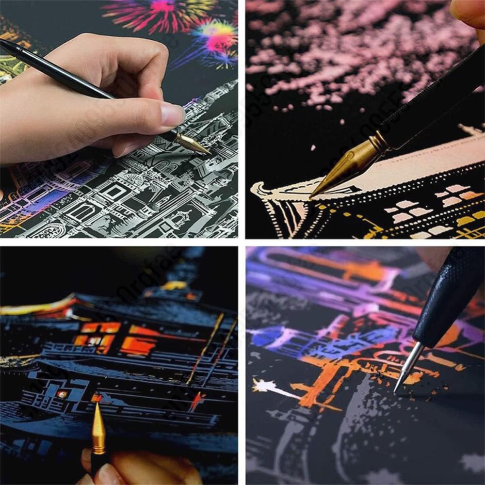 Magic Rainbow Color Scratch Ar - Kids Toys Drawing incelemesi ve fiyatı
