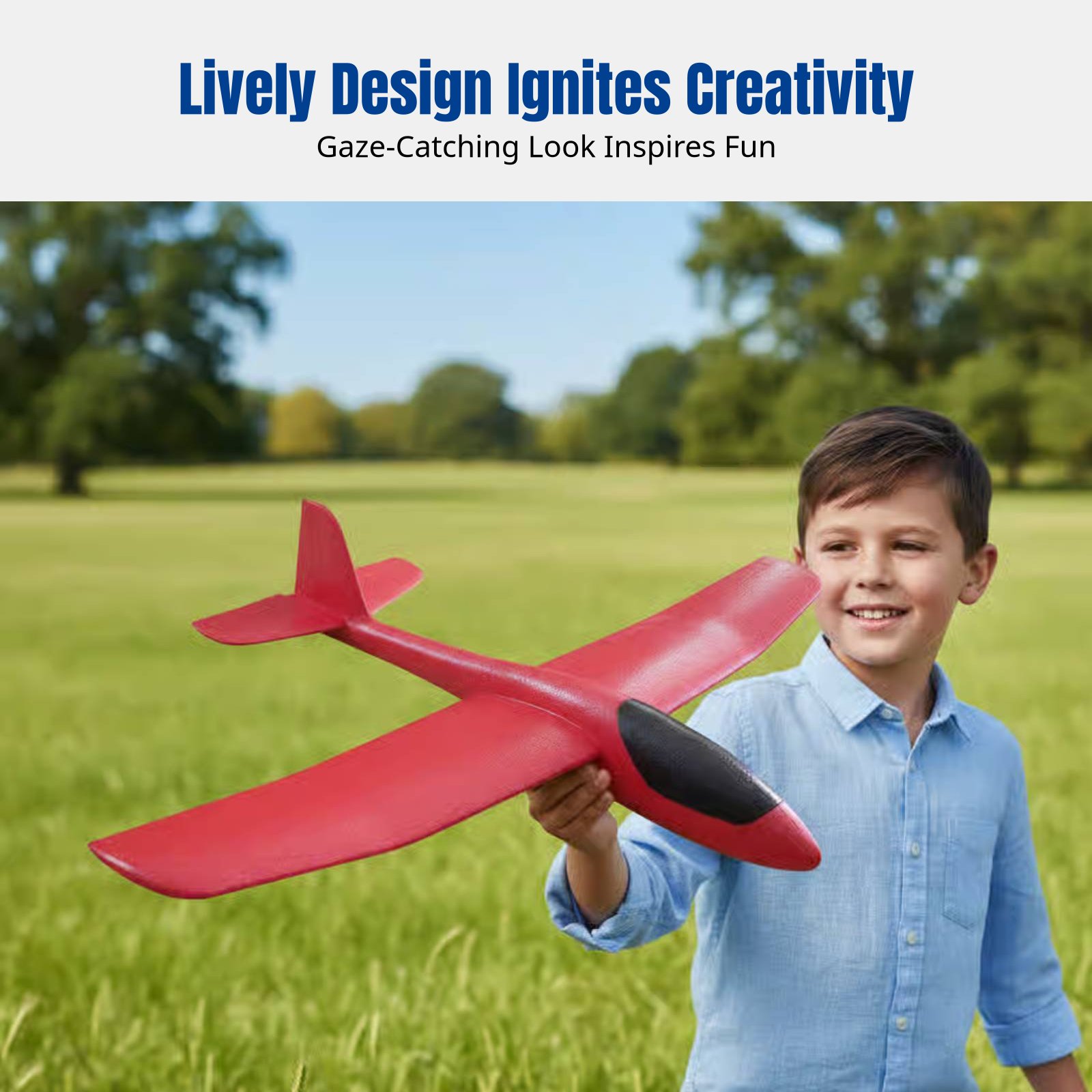 86cm Foam Glider Plane, Hand L - Kids Toys 2 Year Old incelemesi ve fiyatı