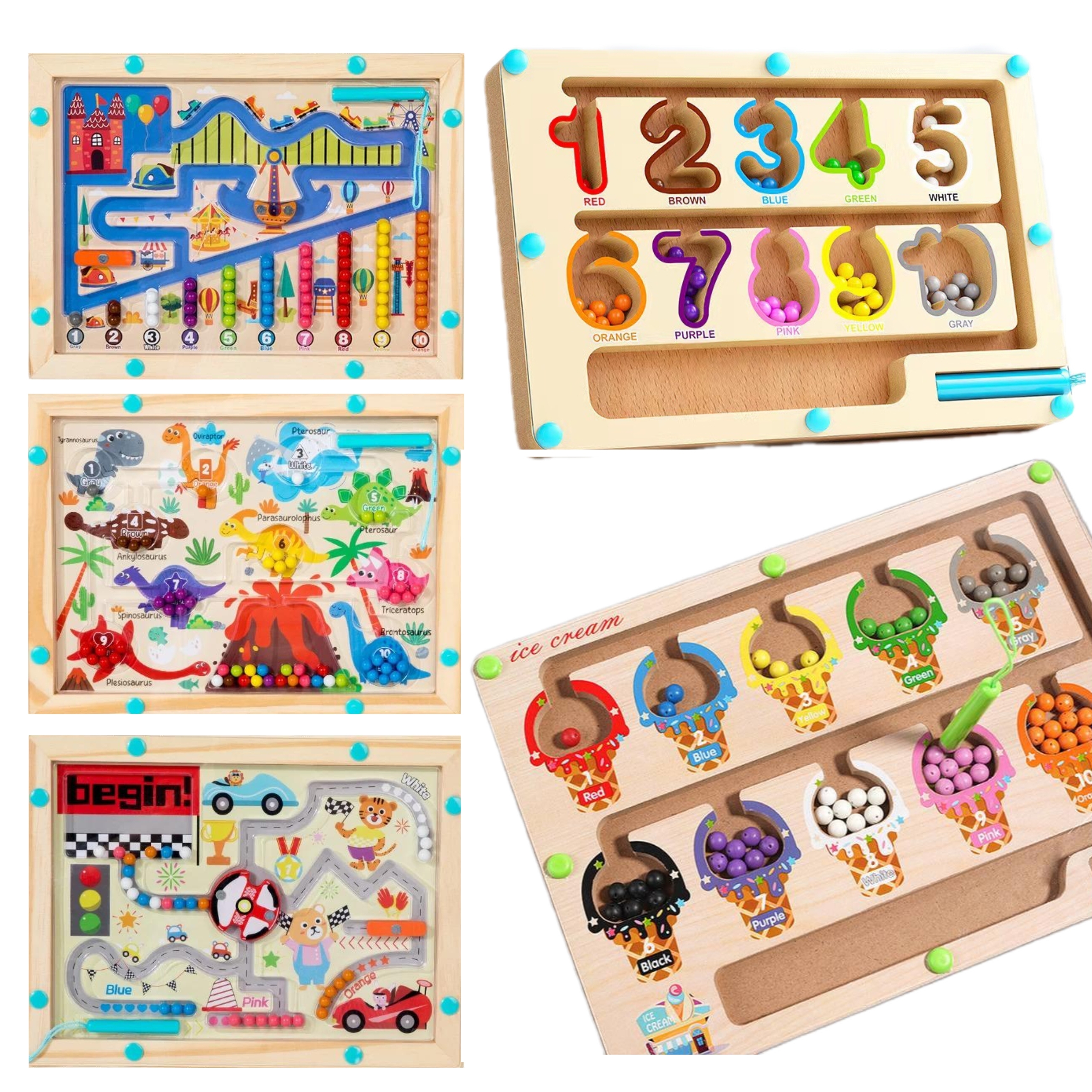 Montessori Magnetic Color Sort - Kids Toys 2 Year Old incelemesi ve fiyatı