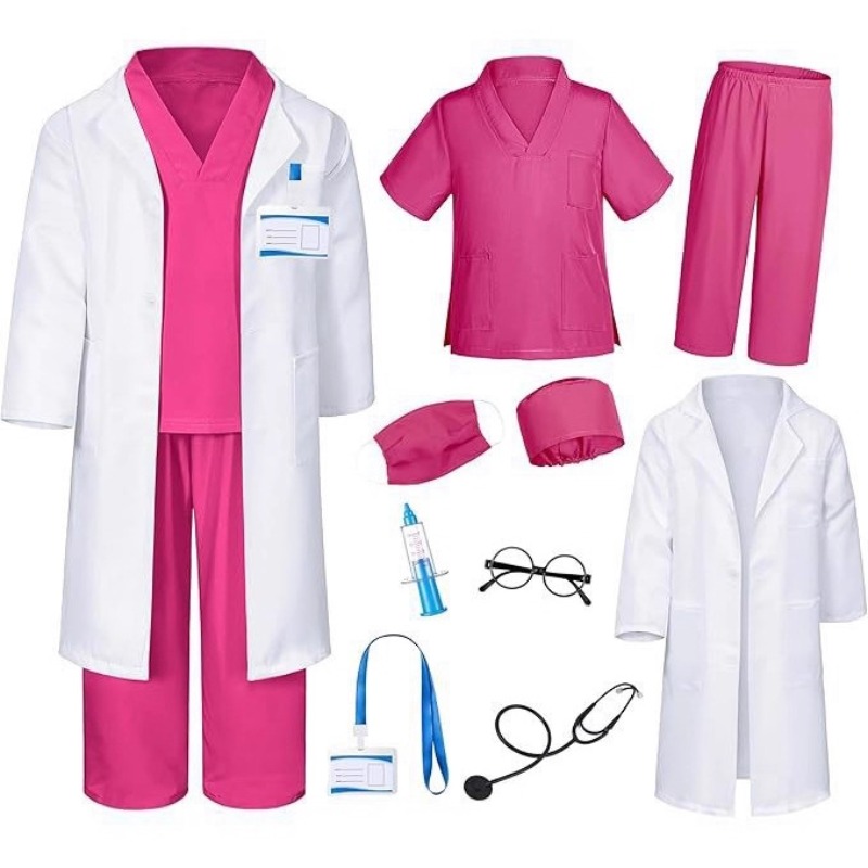 Kids Doctor Nurse Costume Whit - Kids Toys Play incelemesi ve fiyatı