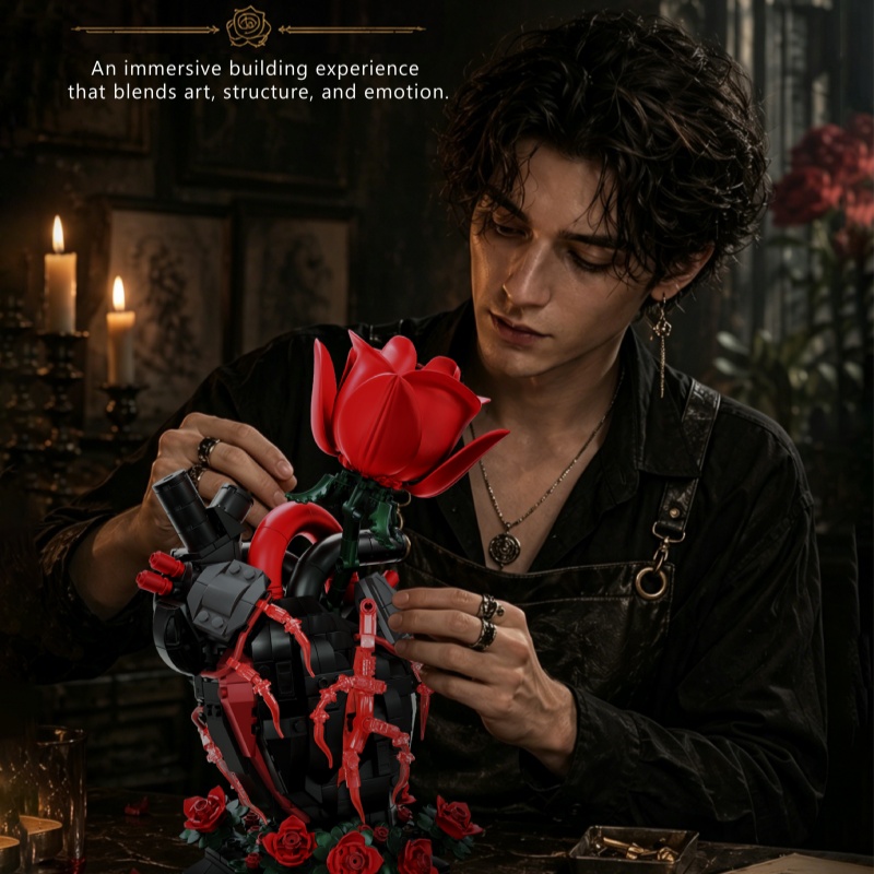MOC Donate A Heart Flower Buil - Kids Toys Donation incelemesi ve fiyatı