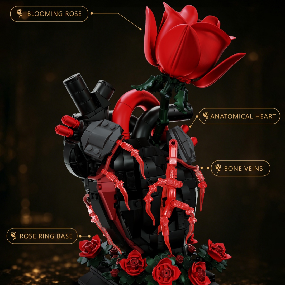 MOC Donate A Heart Flower Buil - Kids Toys Donation incelemesi ve fiyatı