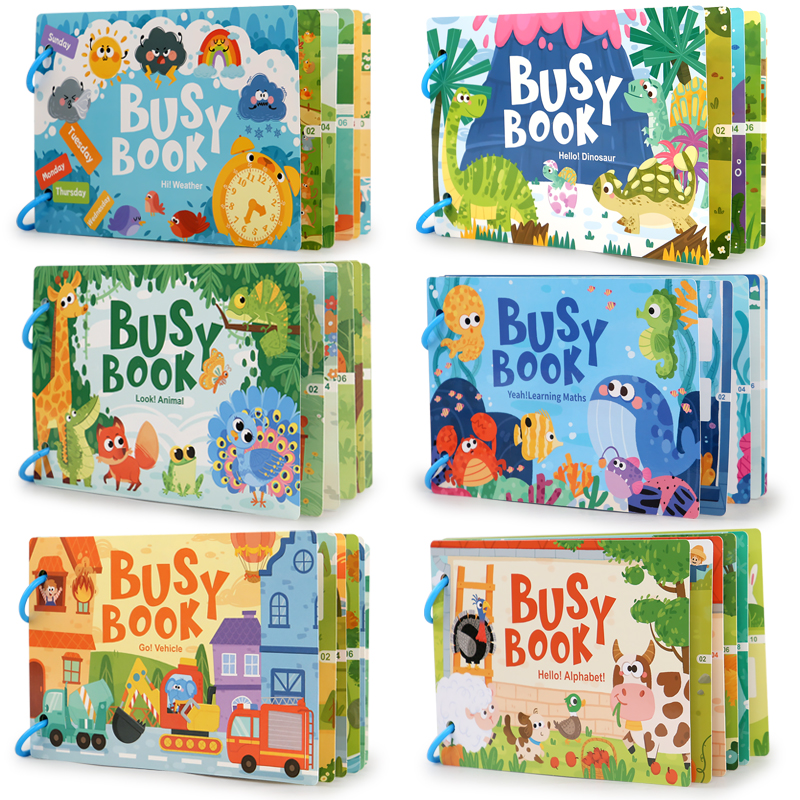 Montessori Baby Busy book My F - Kids Toys 2 Year Old incelemesi ve fiyatı