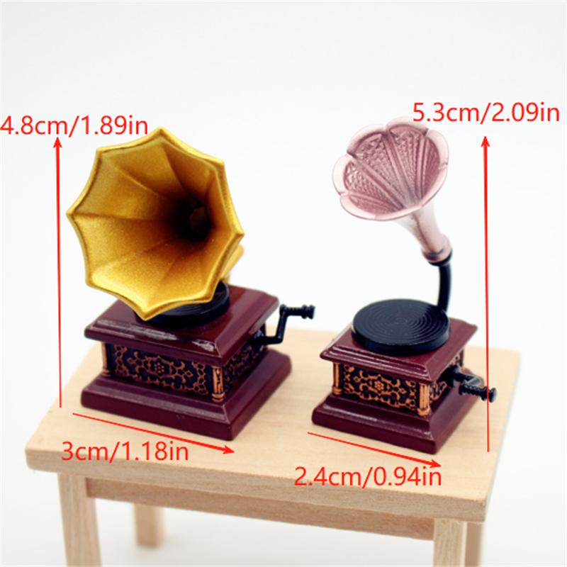 Dollhouse Vintage Phonograph M - Kids Toys Play incelemesi ve fiyatı
