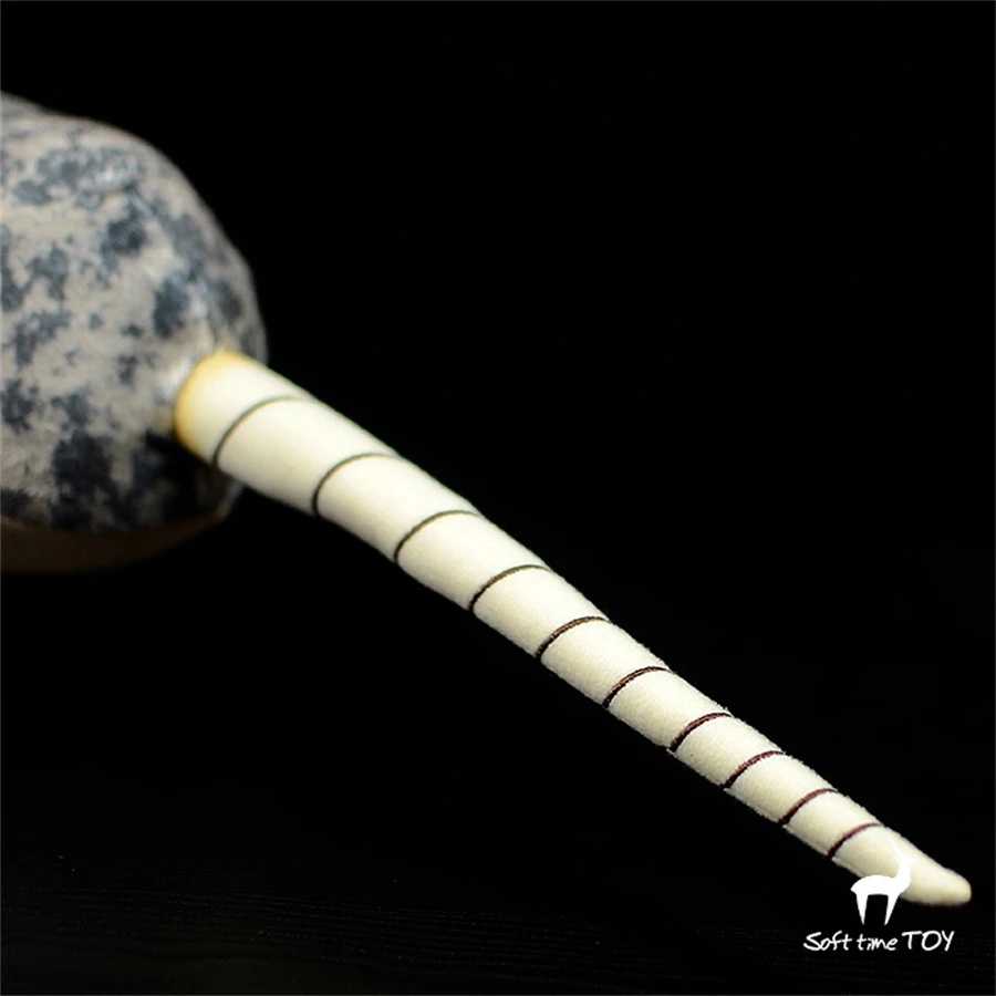 Lifelike Arctic Narwhal Plush  - Unicorn Stuffed Toy incelemesi ve fiyatı