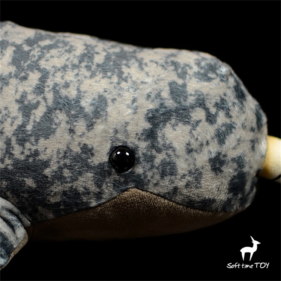 Lifelike Arctic Narwhal Plush  - Unicorn Stuffed Toy incelemesi ve fiyatı