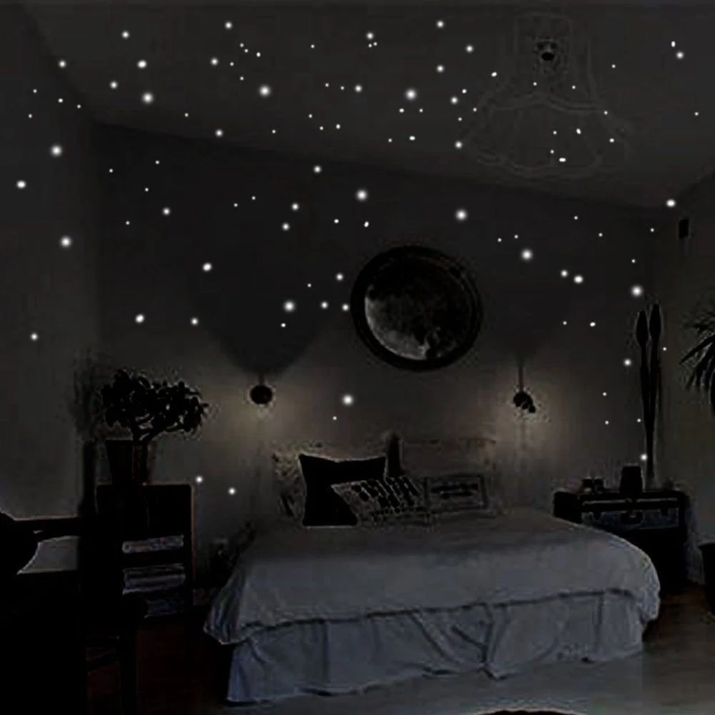 407 Pcs Wall Stickers Wall Dec - Glow In Dark Stars incelemesi ve fiyatı