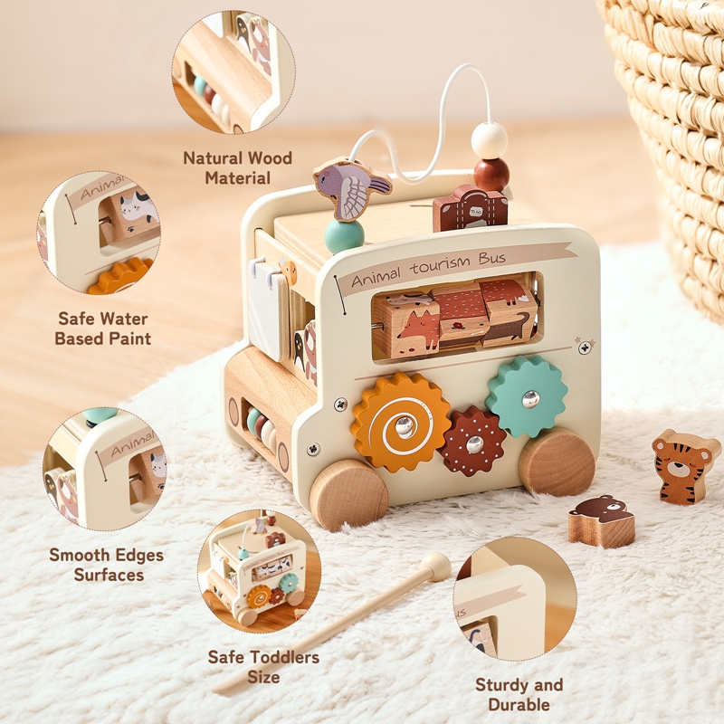Montessori Wooden Children Toy - Kids Toys 2 Year Old incelemesi ve fiyatı