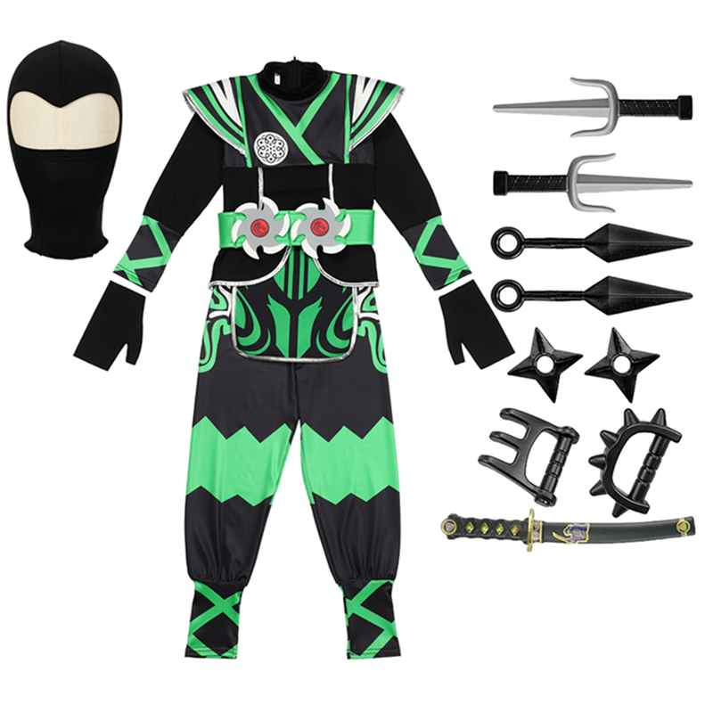 Green Ninja Costume for Kids w - Kids Toys Play incelemesi ve fiyatı