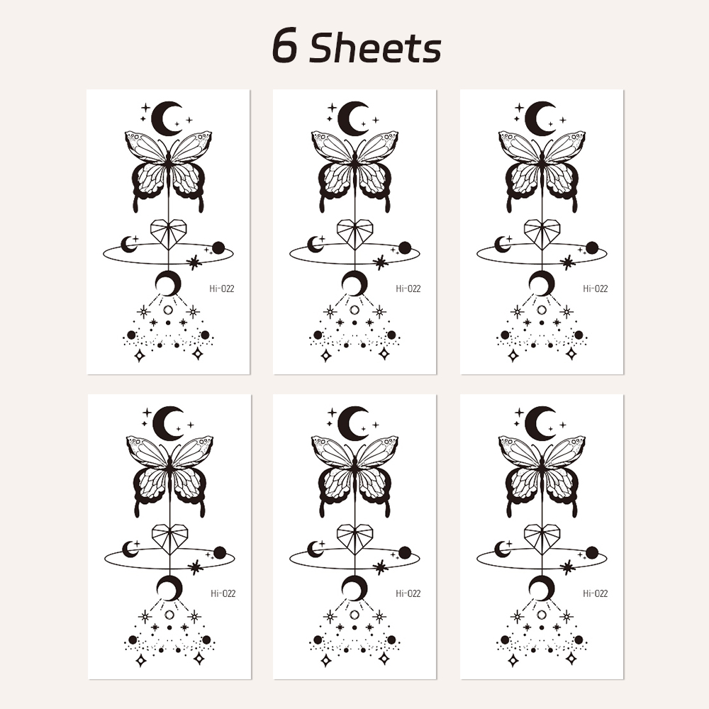 6 Sheets Glow In The Dark Butt - Glow In Dark Stars incelemesi ve fiyatı
