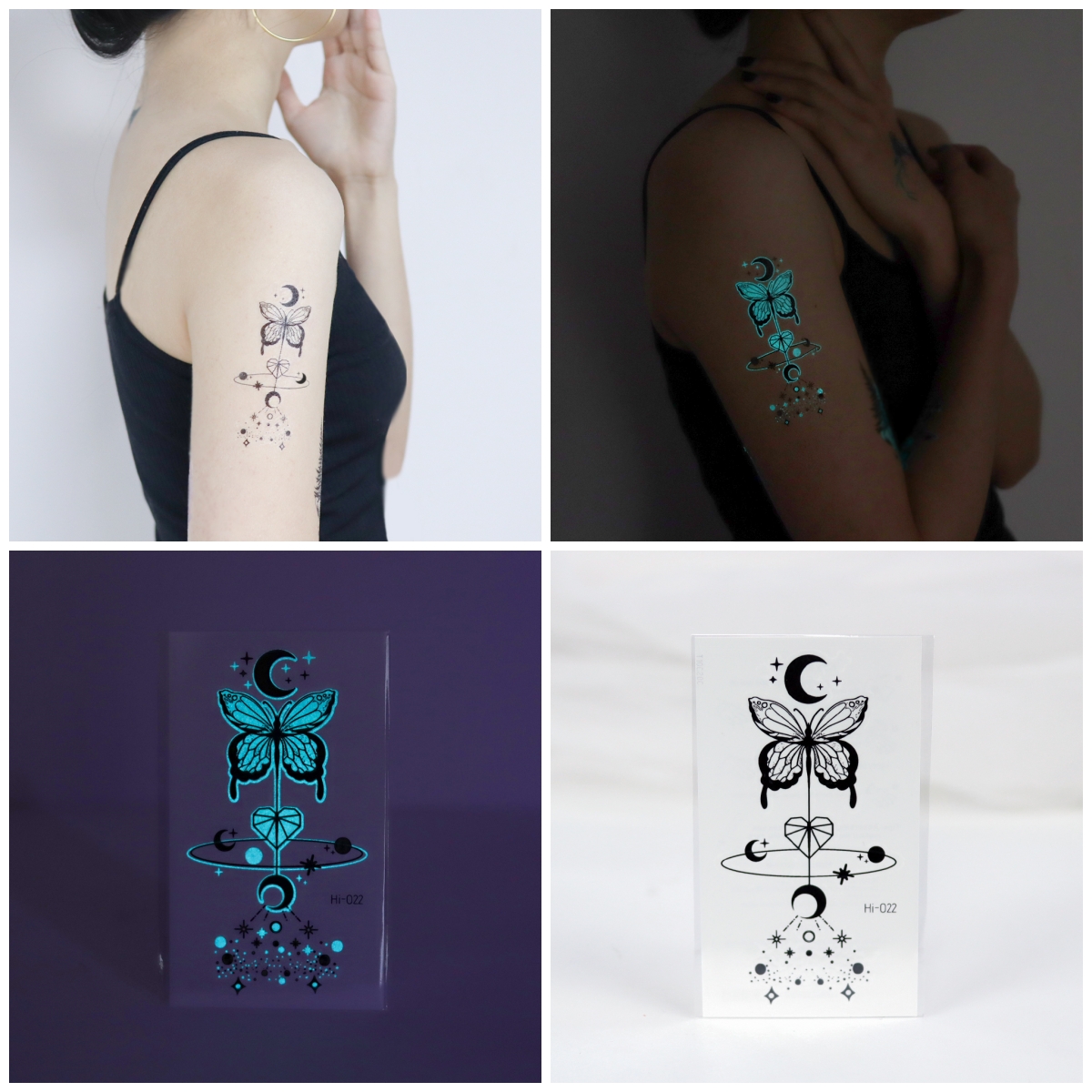 6 Sheets Glow In The Dark Butt - Glow In Dark Stars incelemesi ve fiyatı
