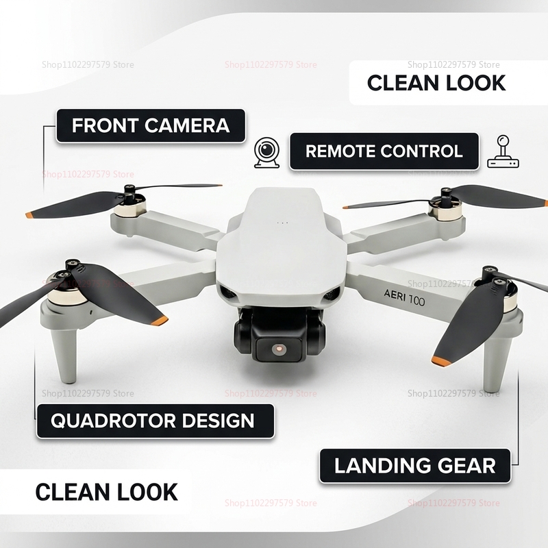 Mini Dronеs Aeri100 8K Profess - Kids' Toys Channel incelemesi ve fiyatı