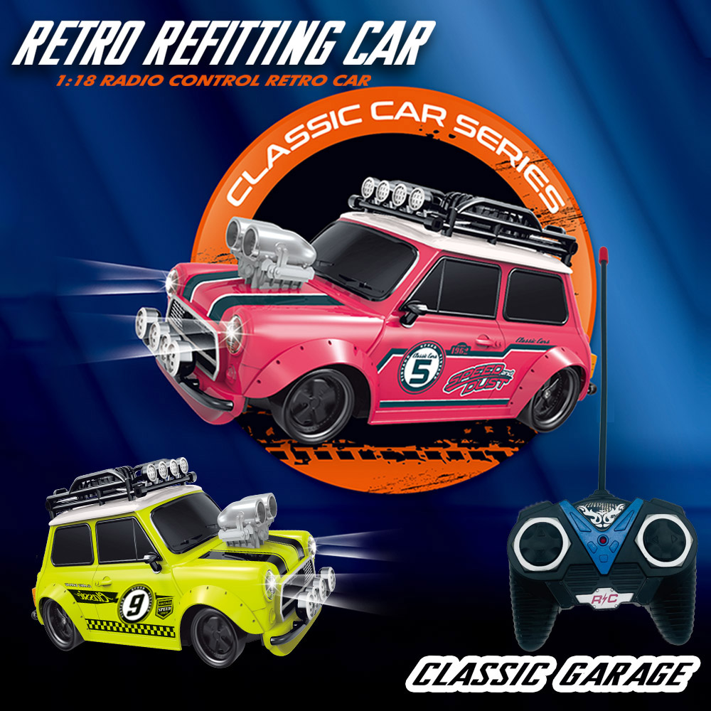 1:18 Retro Refitting MINI Car  - Kids' Toys Channel incelemesi ve fiyatı