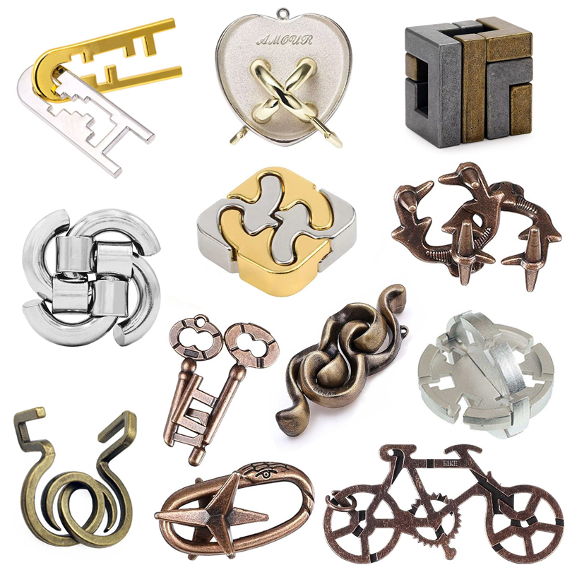 3PCS Set Disentanglement Metal - Kids Toys Very incelemesi ve fiyatı
