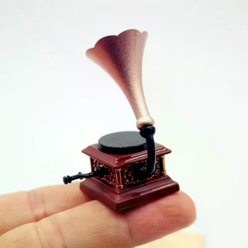 Dollhouse Vintage Phonograph M - Kids Toys Play incelemesi ve fiyatı
