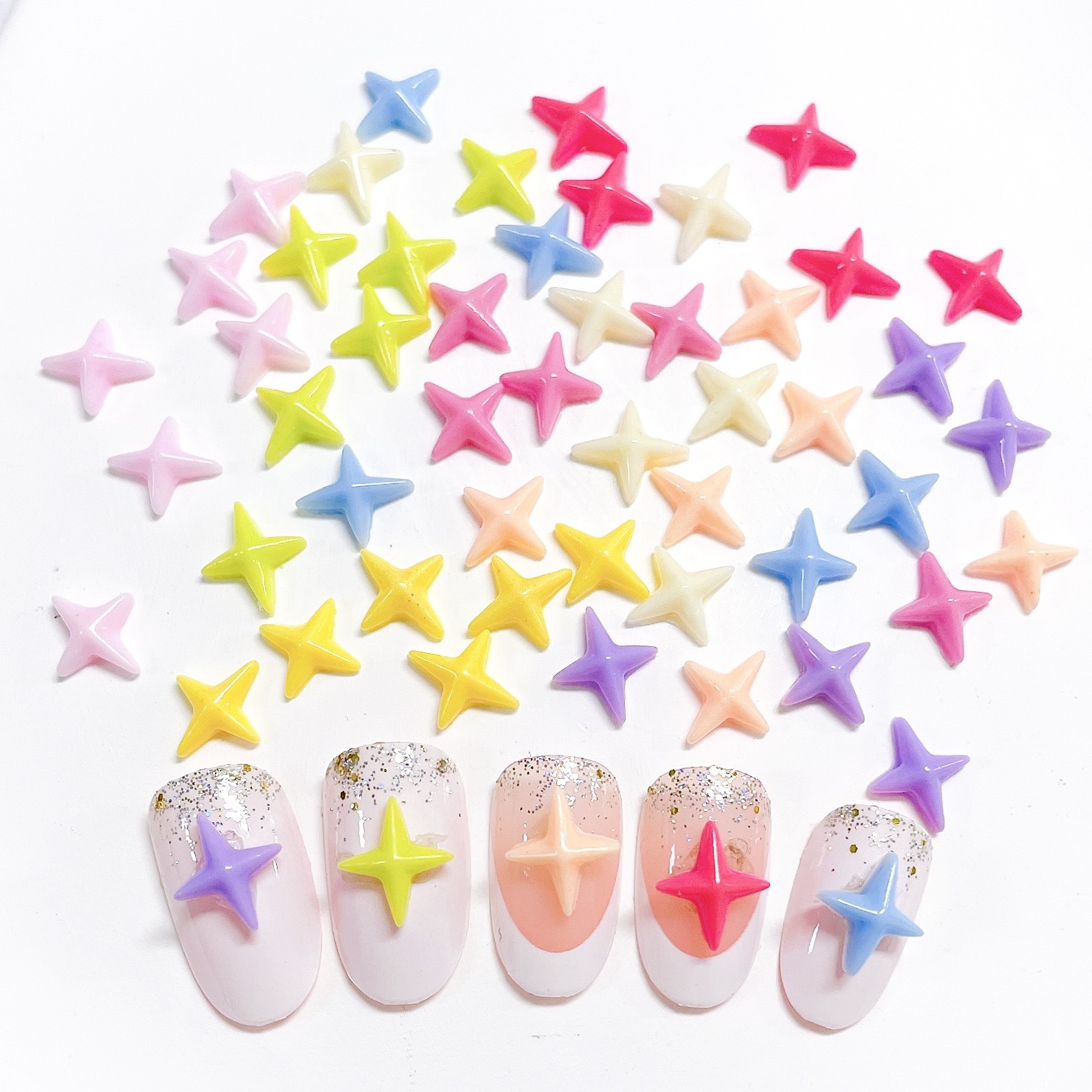 30PCS Glow In The Dark 3D Star - Glow In Dark Stars incelemesi ve fiyatı