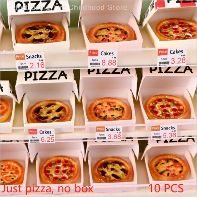 10Pcs/set Dollhouse Pizza Cute - Kids Toys Play incelemesi ve fiyatı