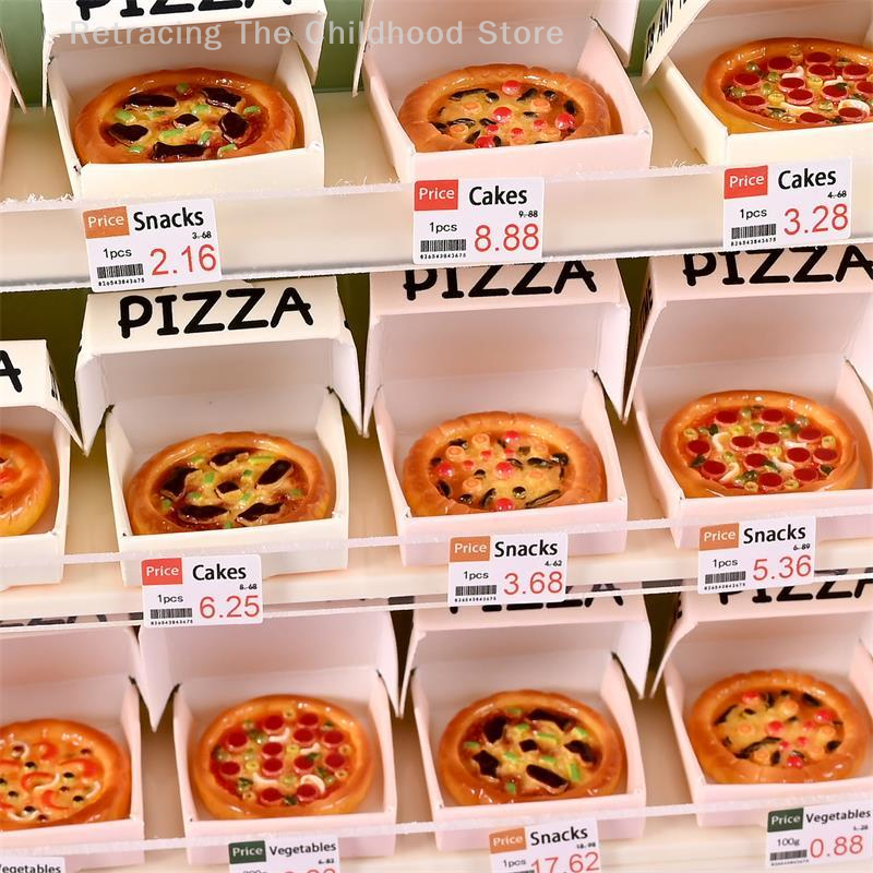 10Pcs/set Dollhouse Pizza Cute - Kids Toys Play incelemesi ve fiyatı