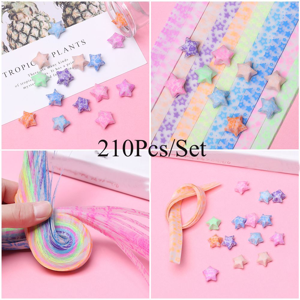 210pcs/lot Glow in Dark Lucky  - Glow In Dark Stars incelemesi ve fiyatı