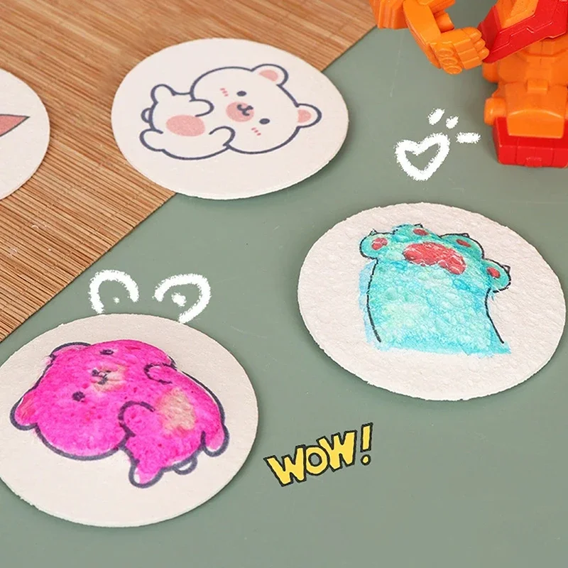 3D Puffy Foam Texture Painting - Kids Toys Drawing incelemesi ve fiyatı
