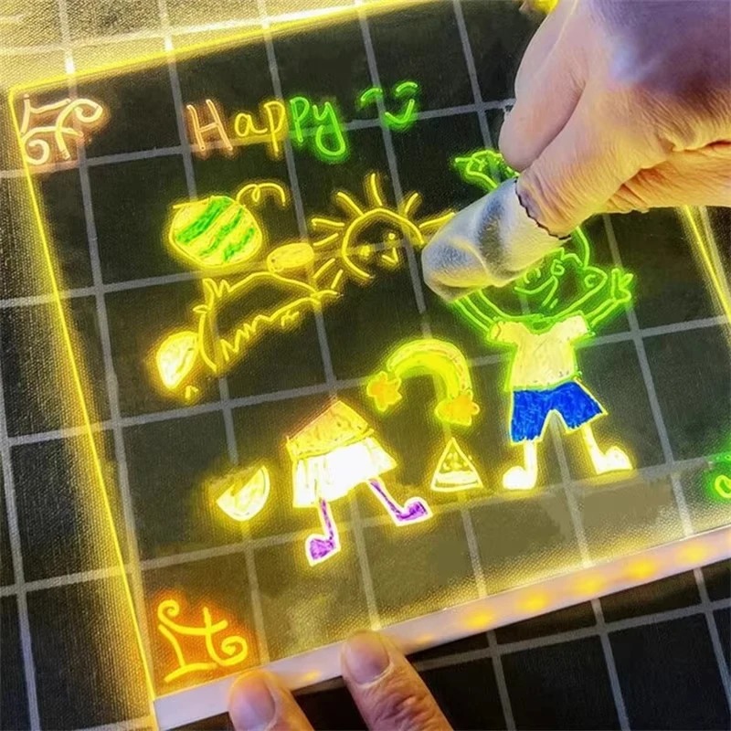 Magic Glow Kids Drawing Board: - Kids Toys Drawing incelemesi ve fiyatı