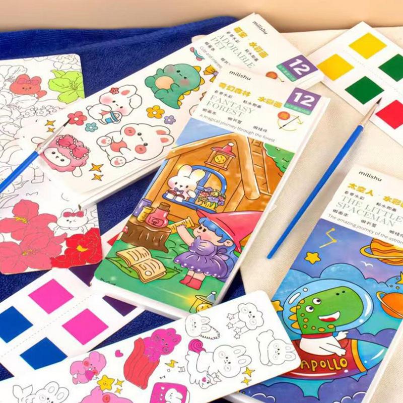 Water Color Pigment Paint Draw - Kids Toys Drawing incelemesi ve fiyatı