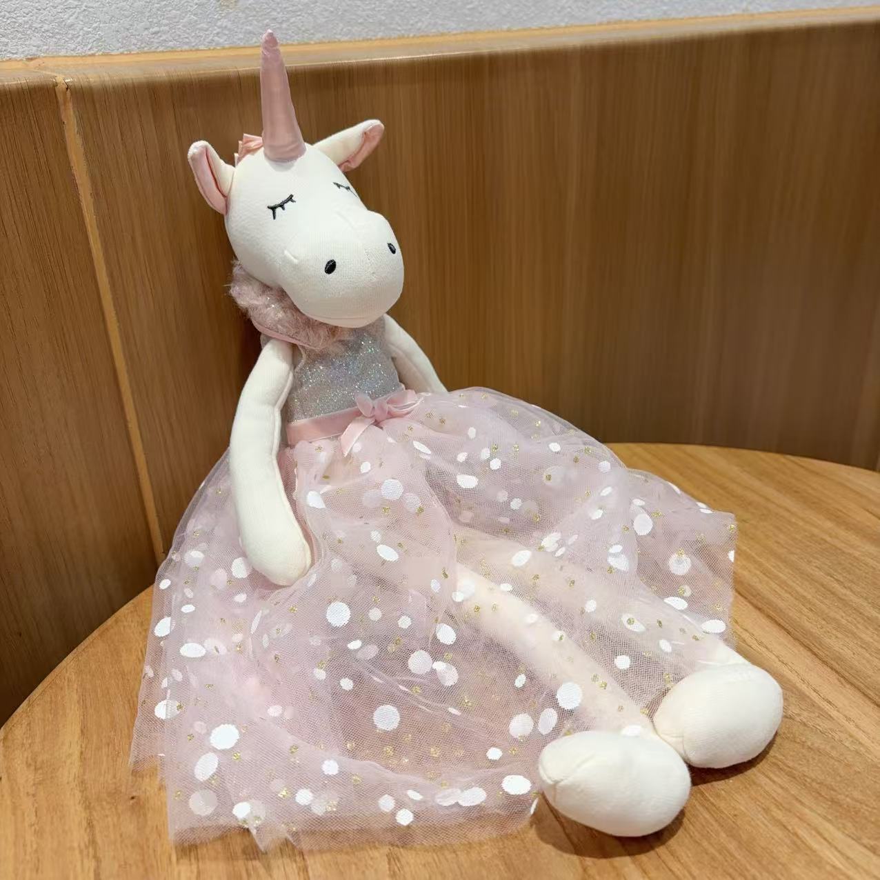38cm Pink Unicorn Plush Doll S - Unicorn Stuffed Toy incelemesi ve fiyatı