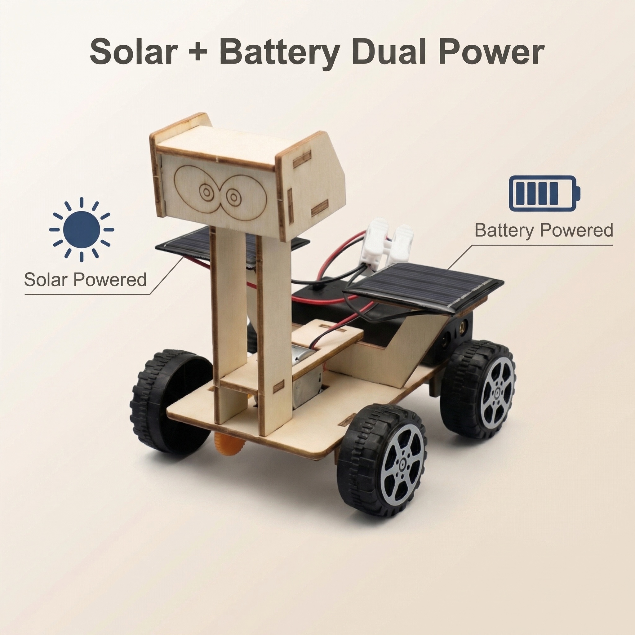Upgraded 2-in-1 STEM Solar Lun - Kids Toys 2 Year Old incelemesi ve fiyatı