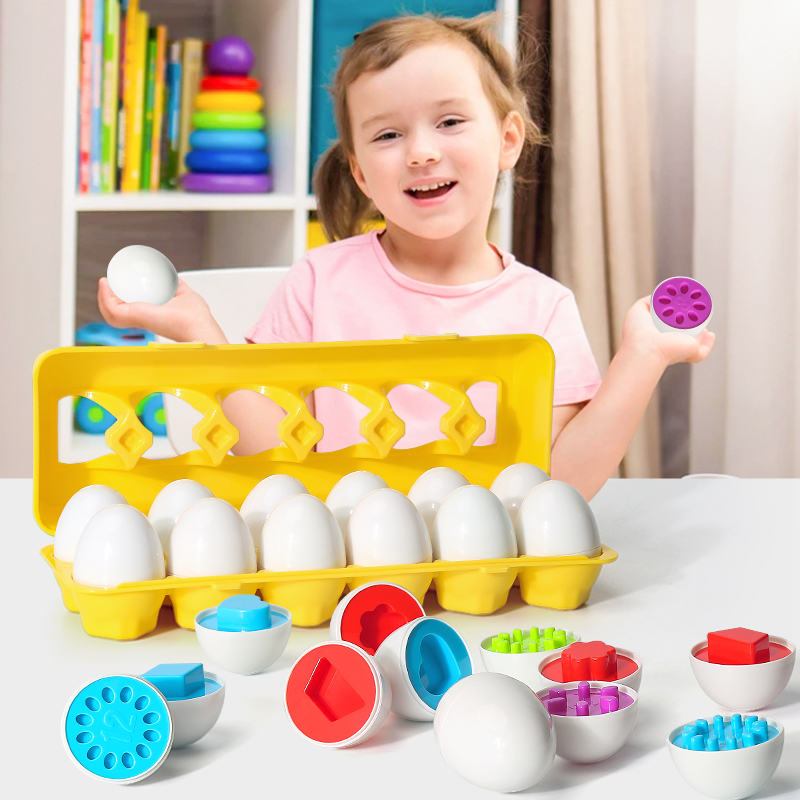 Eggs Screws 3D Puzzle Montesso - Kids Toys 2 Year Old incelemesi ve fiyatı
