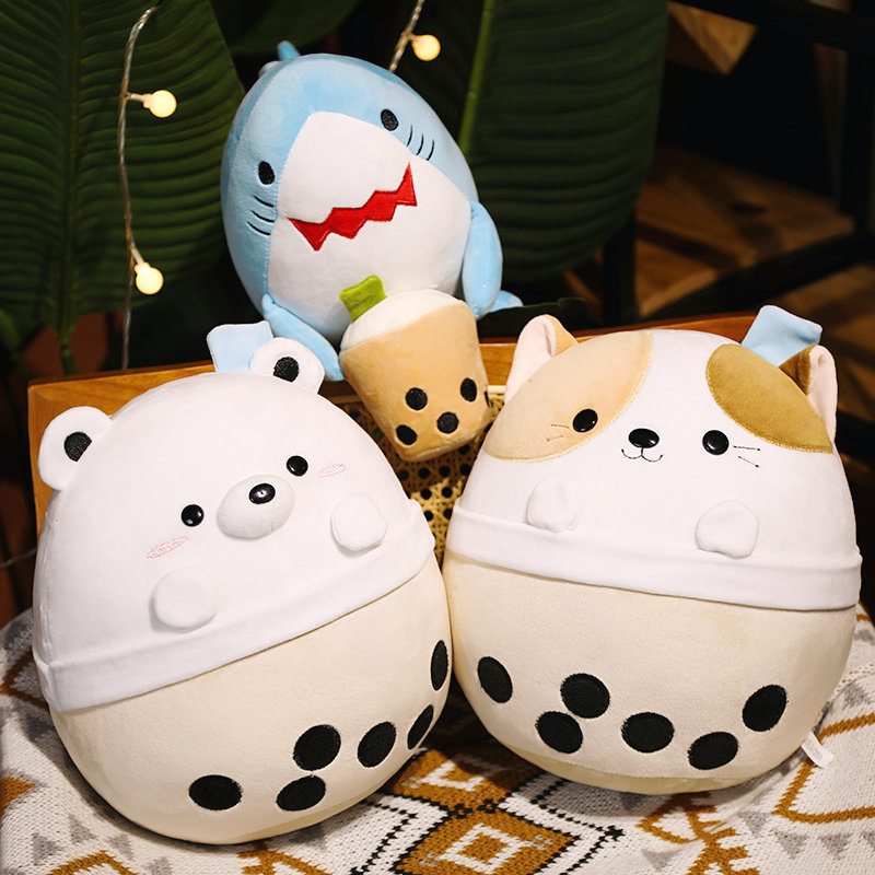 Cartoon Animals Shape Boba Stu - Unicorn Stuffed Toy incelemesi ve fiyatı