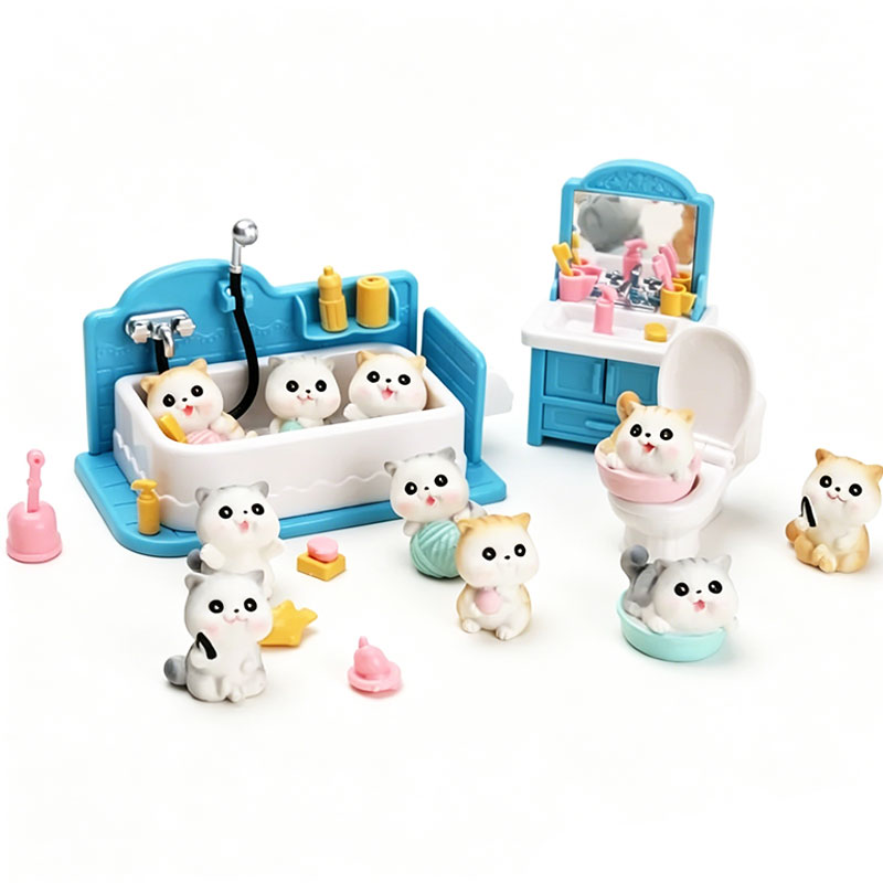 Dollhouse Bathroom Set 1:12 Mi - Kids Toys Play incelemesi ve fiyatı
