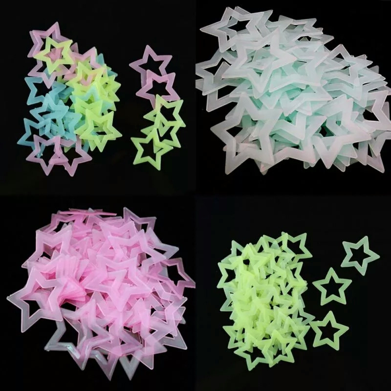 3D Hollow Star Energy Storage  - Glow In Dark Stars incelemesi ve fiyatı