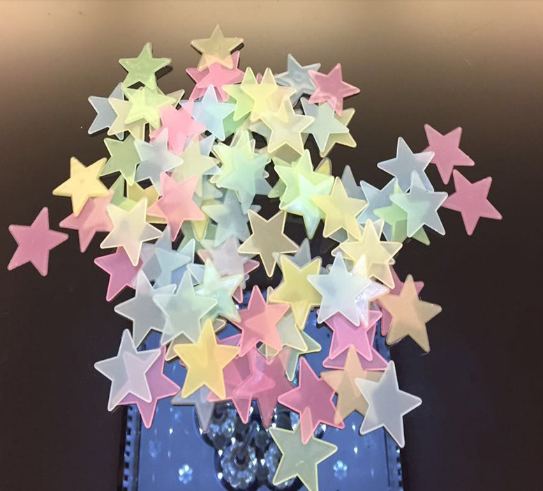50/70/100 PC children fluoresc - Glow In Dark Stars incelemesi ve fiyatı