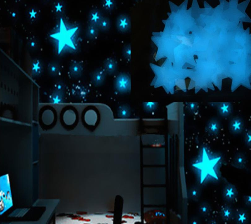 50/70/100 PC children fluoresc - Glow In Dark Stars incelemesi ve fiyatı