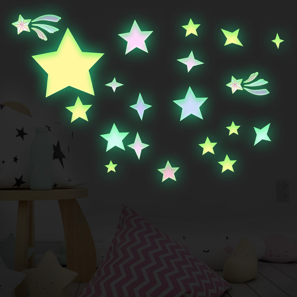 Colorful Stars Luminous Wall S - Glow In Dark Stars incelemesi ve fiyatı