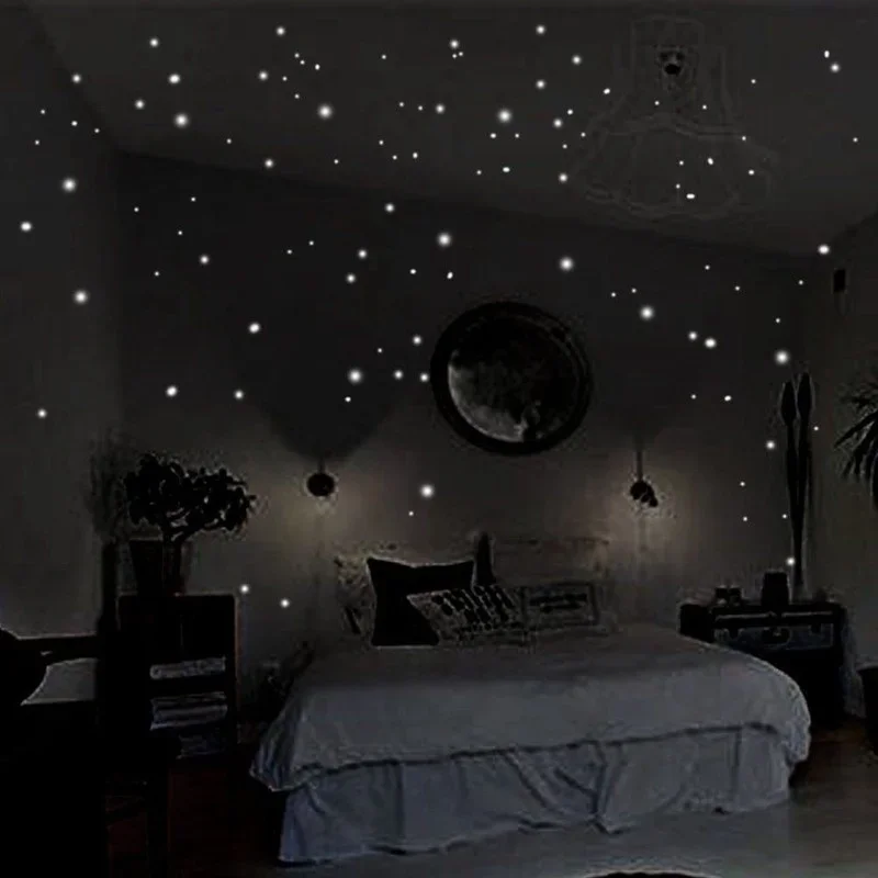 407pcs Luminous Wall Stickers  - Glow In Dark Stars incelemesi ve fiyatı