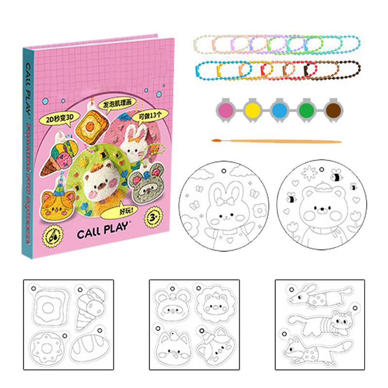 Foam Paper Crafts For Kids 3D  - Kids Toys Drawing incelemesi ve fiyatı